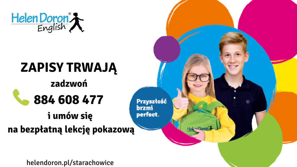 ZAPISY TRWAJA zadzwon 884 608 477 i umow sie na bezplatna lekcje pokazowa 1 - Helen Doron English