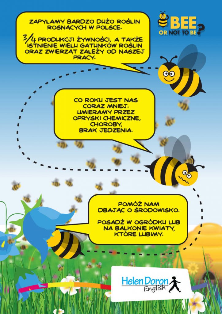 Praca dla nauczyciela języka angielskiego 1 bees - Helen Doron English