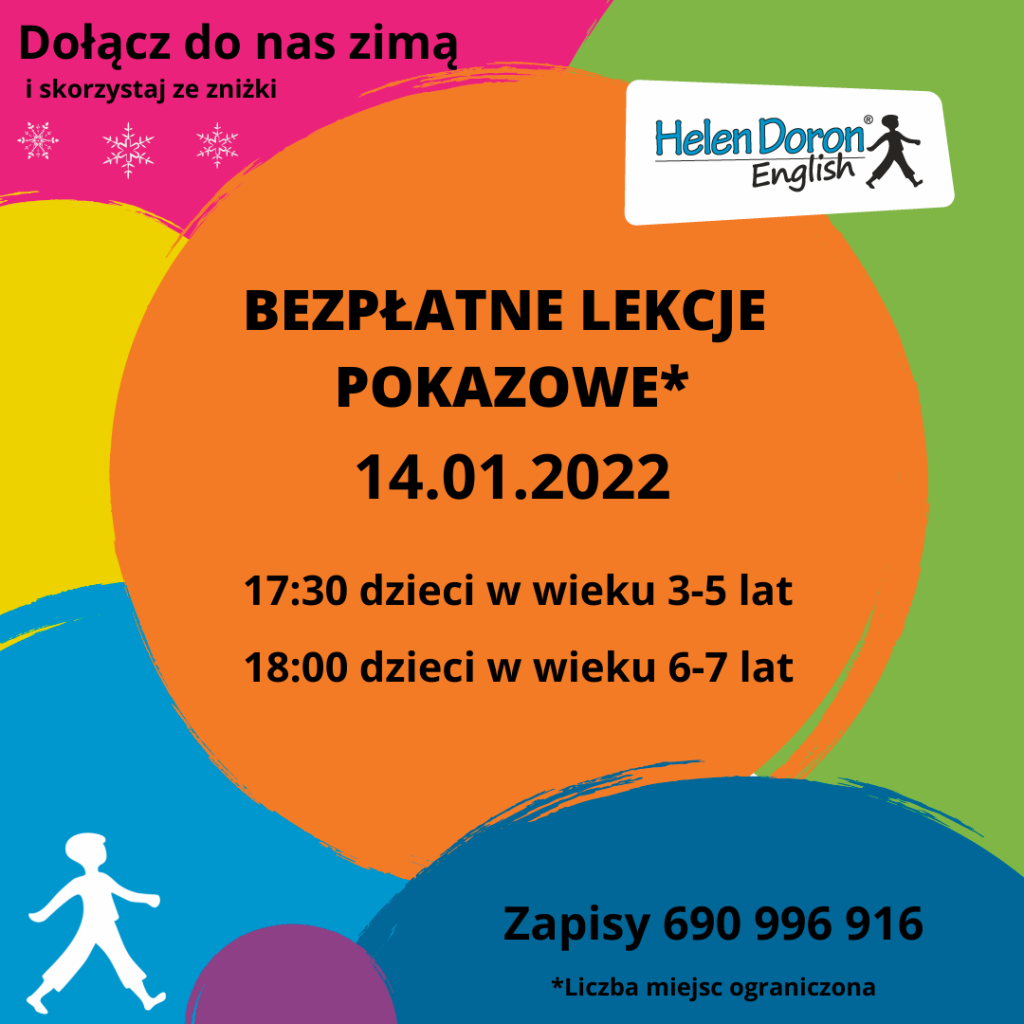 BEZPLATNE LEKCJE POKAZOWE 4 - Helen Doron English