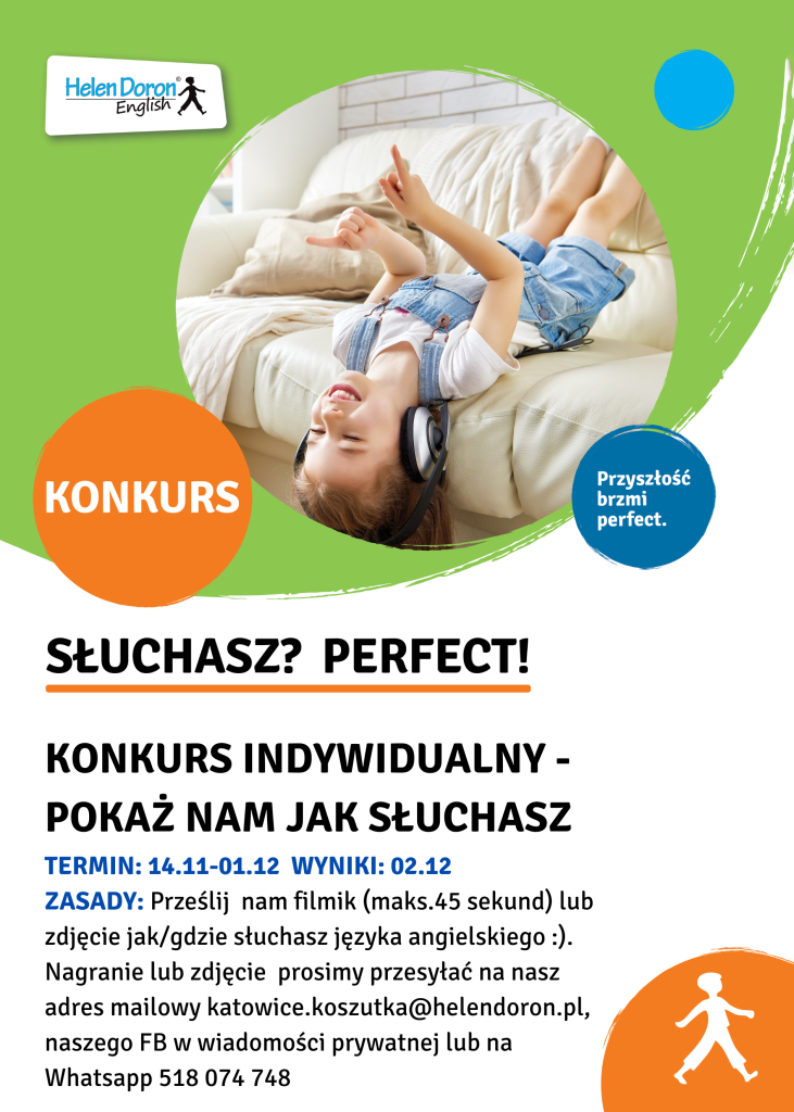 konfurs indywidualny sluchasz perfect - Helen Doron English