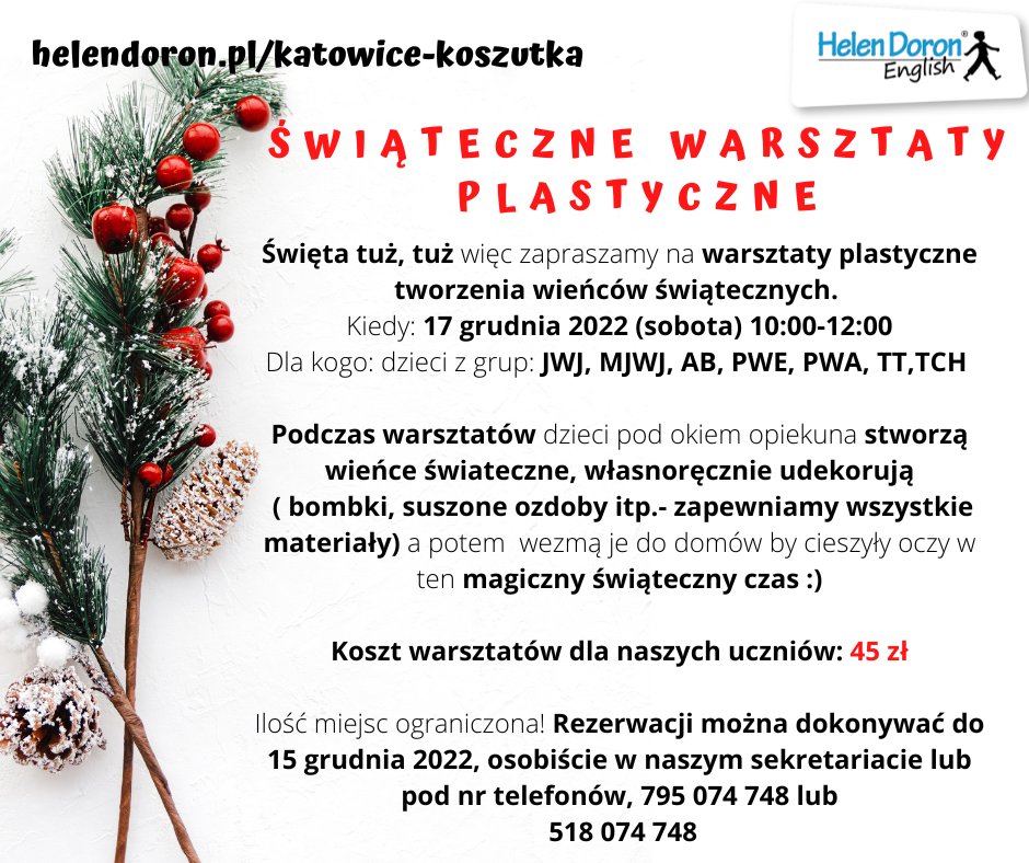 warsztaty sw 1 - Helen Doron English