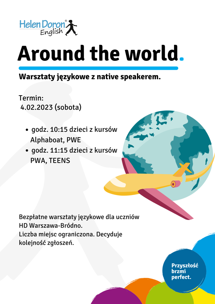Sobotnie Warsztaty Językowe 2 Warsztaty kulturowe - Helen Doron English