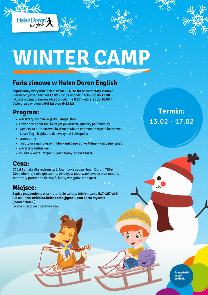 poprawiony plakat ferie zimowe 2 - Helen Doron English