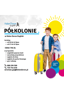 półkolonie letnie