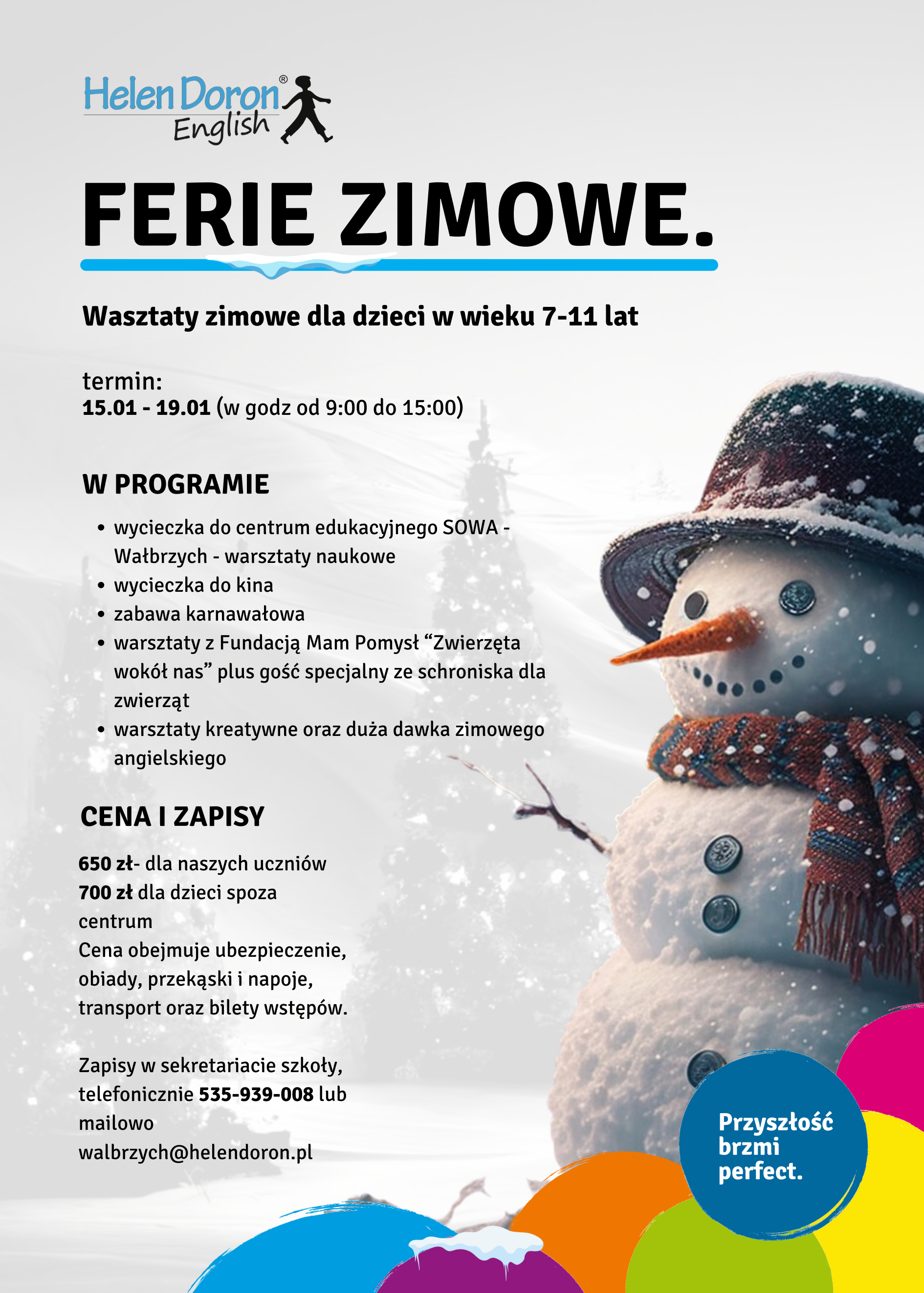 Plakat FERIE 2023 – kopia - Helen Doron English