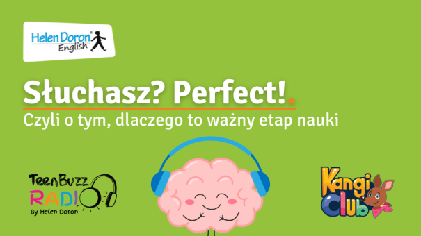 Słuchasz? Perfect! CZyli o tym dlaczego słuchanie to wazny etap nauki - kliknij po więcej informacji. Dowiedz się o aplikacjach jakie oferuje nasza szkoła językowa Helen Doron Garwolin w ramach nauki metoda Helen Doron, wspomagających proces słuchania.