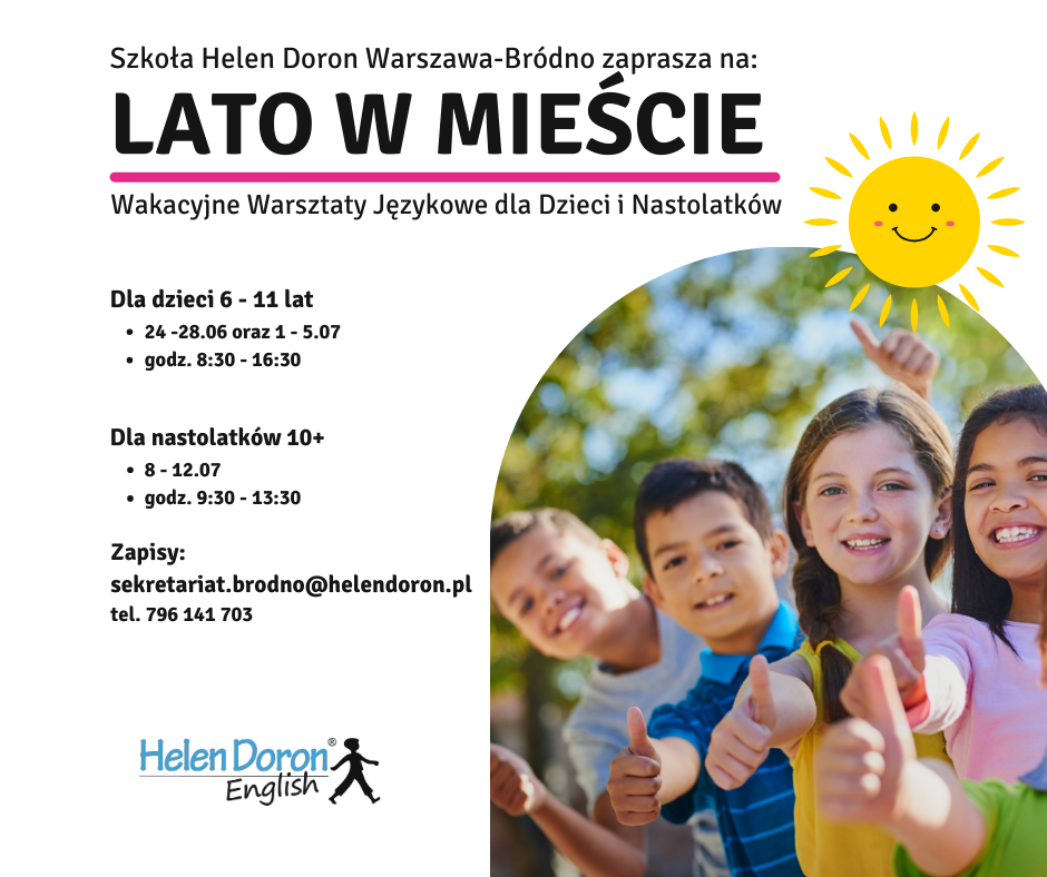 angielski warszawa, angielski Bródno, angielski targówek, półkolonie warszawa, wakacje dla dzieci targówek, wakacje z angielskim,