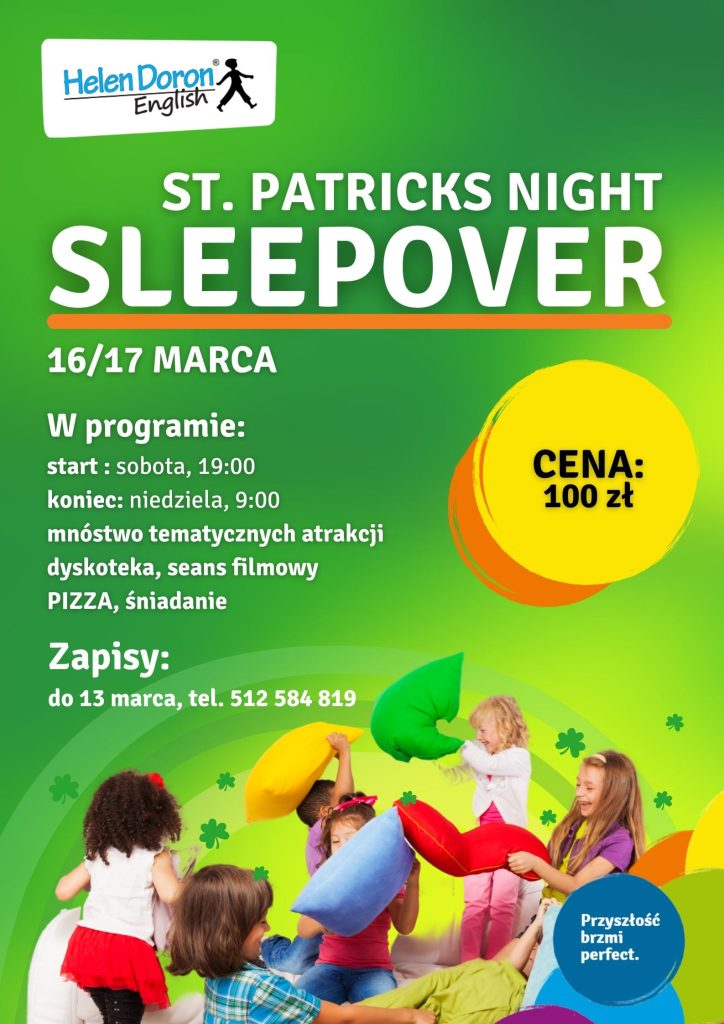 St. Patrick's Night - wiosenne nocowanie 1 st. patricks night 1 - Helen Doron English