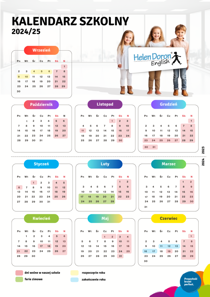 Kalendarz 24 25 - Helen Doron English