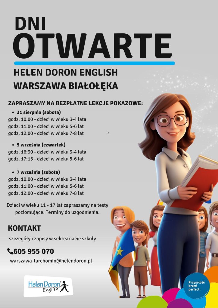 dni otwarte tarchomin - Helen Doron English