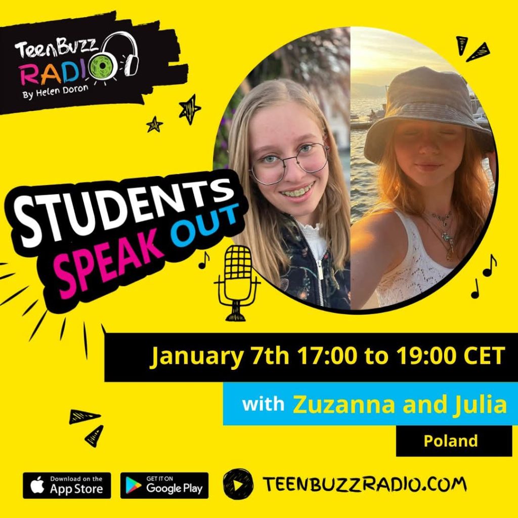 Teen Buzz Radio - międzynarodowe anglojęzyczne audycje radio dla dzieci i nastolatków 1 FB IMG 1739092089120 - Helen Doron English