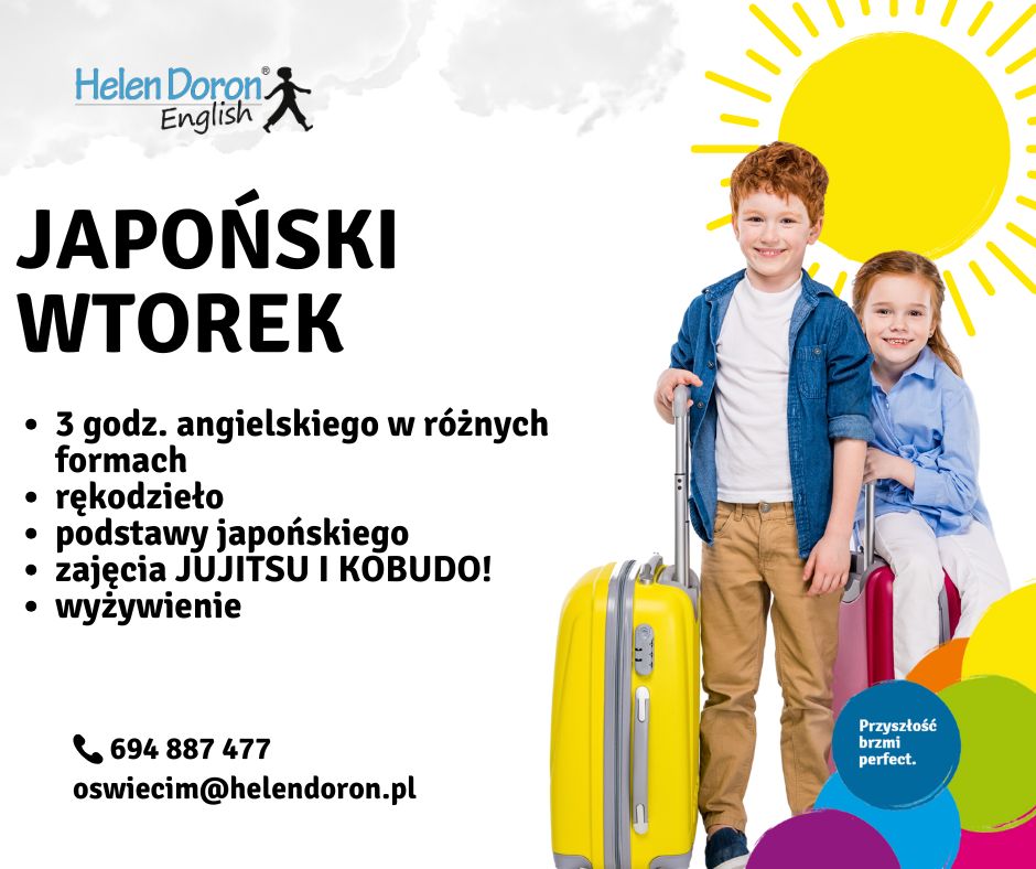 Obozy językowe, półkolonie językowe i kolonie po angielsku w Oświęcimiu 18 2 1 - Helen Doron English