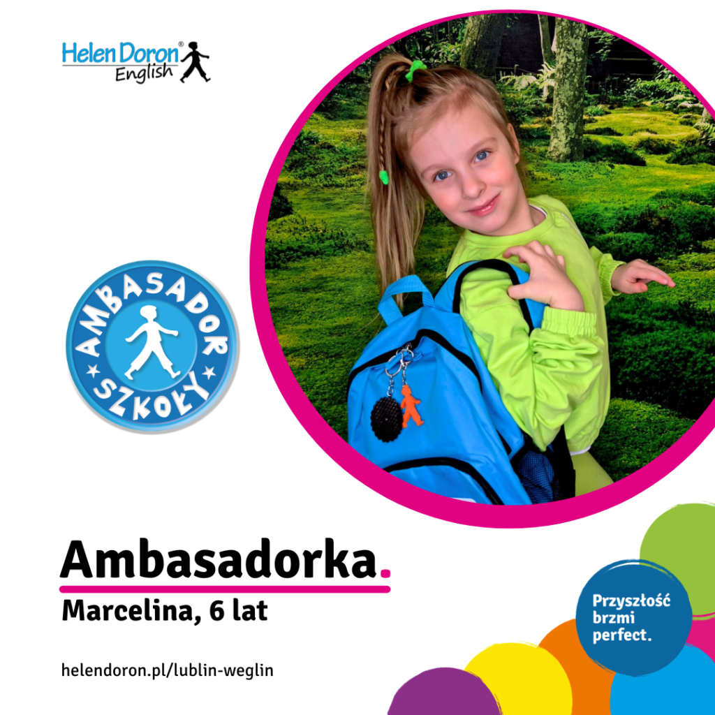 Ambasadorka Gabrysia - Helen Doron English