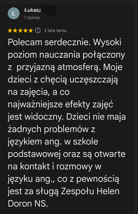 szkoła językowa Nowy Sącz