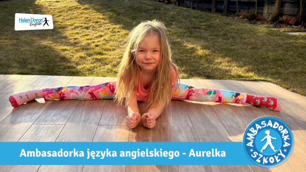Ambasadorka języka angielskiego Aurelka
