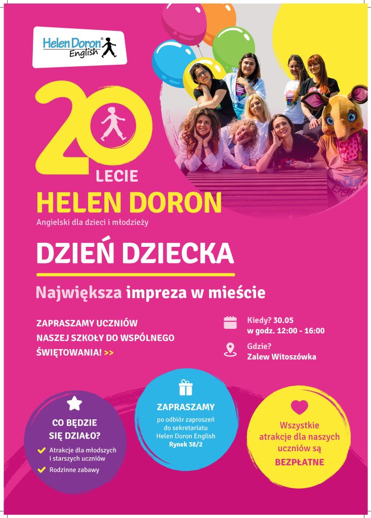 URODZINY 20-LECIE HELEN DORON ŚWIDNICA 1 20lecie - Helen Doron English
